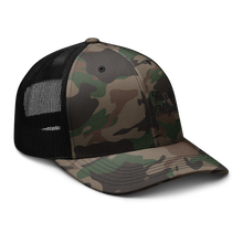 Load image into Gallery viewer, Freedom &amp; Majesty ~ Camouflage Trucker Hat

