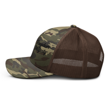 Load image into Gallery viewer, Freedom &amp; Majesty ~ Camouflage Trucker Hat
