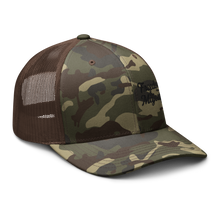 Load image into Gallery viewer, Freedom &amp; Majesty ~ Camouflage Trucker Hat
