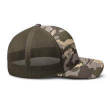 Load image into Gallery viewer, Freedom &amp; Majesty ~ Camouflage Trucker Hat
