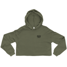 Load image into Gallery viewer, Freedom and Majesty ~ Crop Hoodie Sweatshirt
