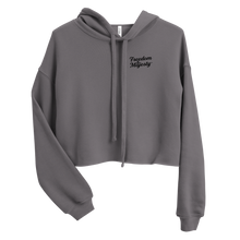 Load image into Gallery viewer, Freedom &amp; Majesty ~ Crop Hoodie
