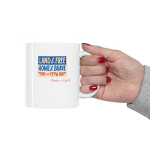 Load image into Gallery viewer, Freedom and Majesty Coffee Mug - Cup for Coffee or any beverage
