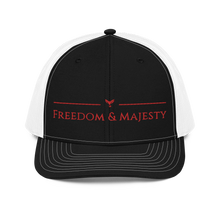 Load image into Gallery viewer, Freedom &amp; Majesty Trucker Cap
