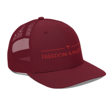 Load image into Gallery viewer, Freedom and Majesty Trucker Cap - Hat
