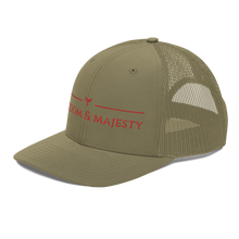 Load image into Gallery viewer, Freedom &amp; Majesty Trucker Cap
