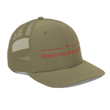 Load image into Gallery viewer, Freedom &amp; Majesty Trucker Cap
